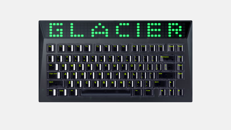 Dark Glacier Keycap Set 99 Nút