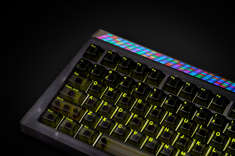 Dark Glacier Keycap Set 99 Nút