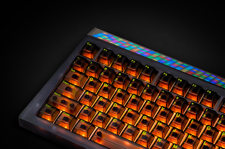 Dark Glacier Keycap Set 99 Nút