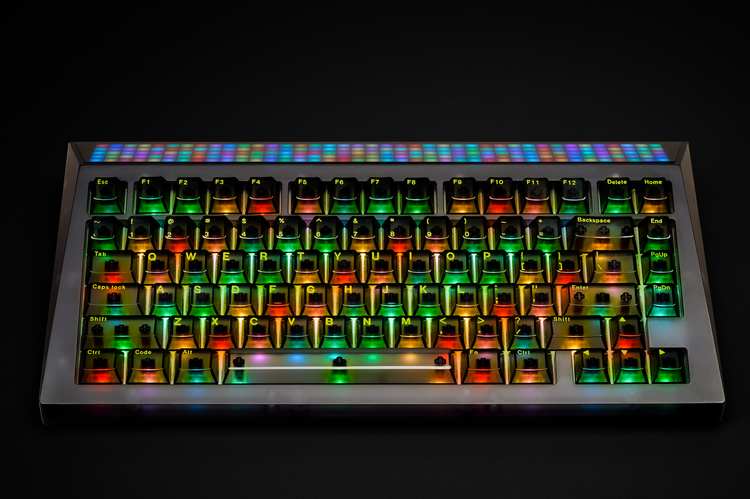 Dark Glacier Keycap Set 99 Nút