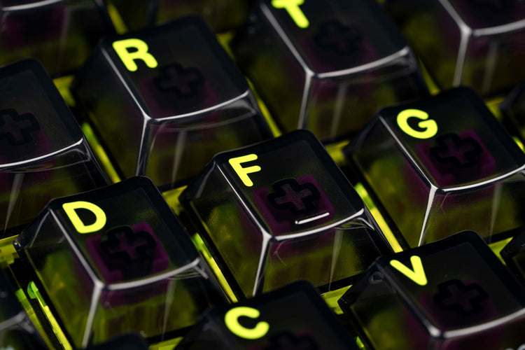 Dark Glacier Keycap Set 99 Nút