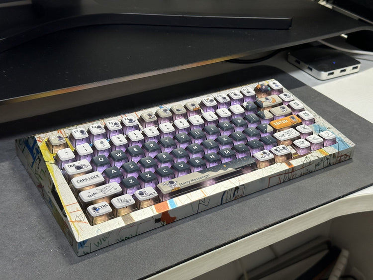 Keycap pudding Astronaut mẫu mới